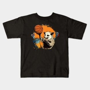 Just a possum who loves basket(s) Kids T-Shirt